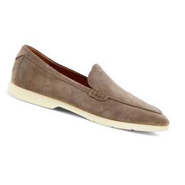 Men's Ecco Citytray Lite Slip-on Casual Shoes Brown | Canada 462LIS